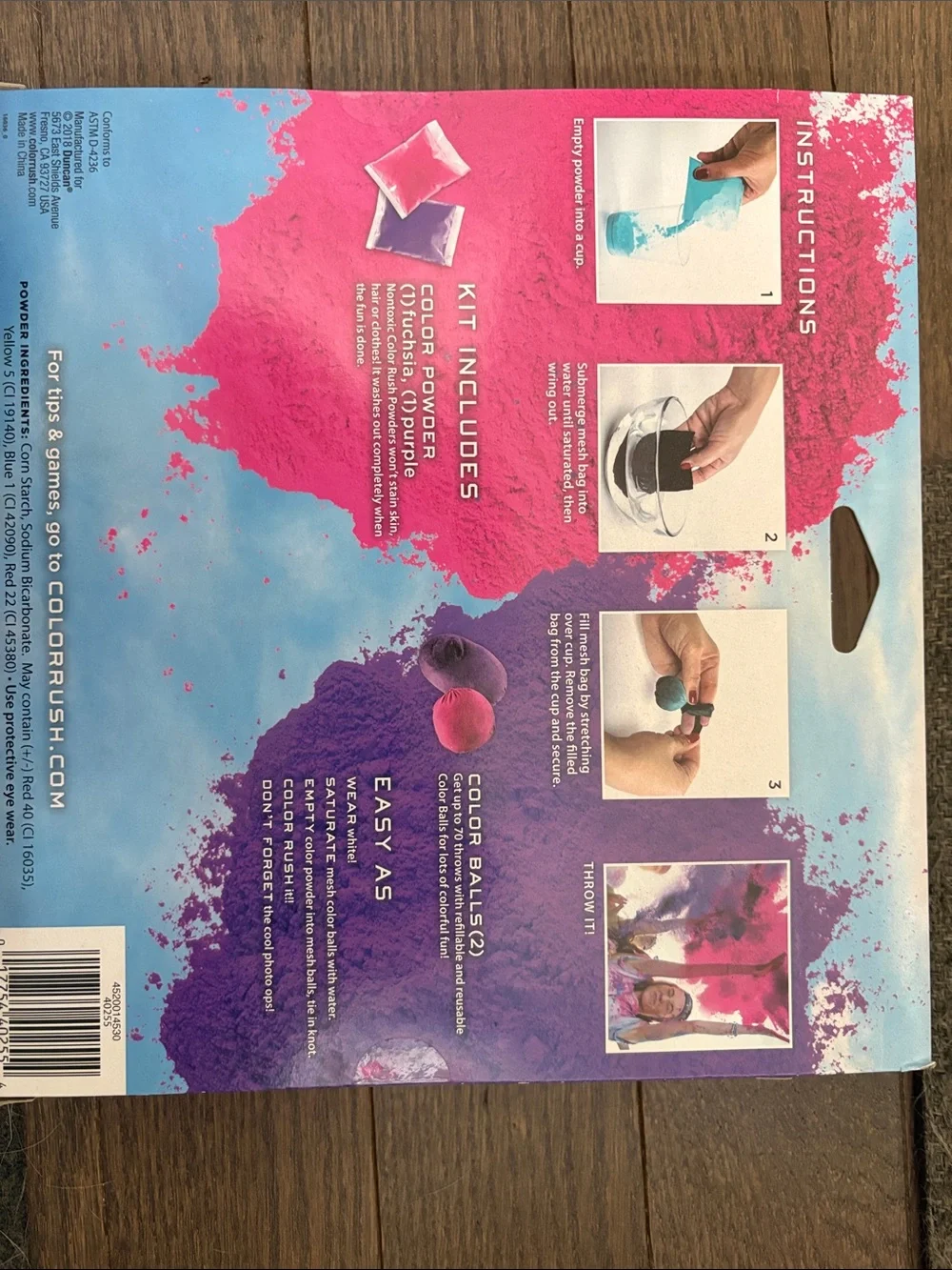 Color powder party pack